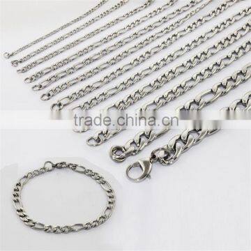 2014 fashion spring style stainless steel jewellery set, neckless bracelet for dress