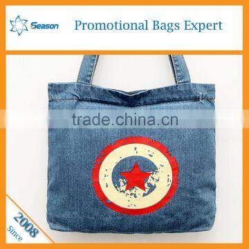 2016 popular shopping bag reusable denim bags messenger bag                        
                                                                                Supplier's Choice