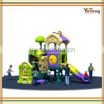 Bright color joint slide and children games playground for sale