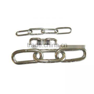 304 Stainless steel Link Chains,DIN763 Standard Polished Stainless Chain