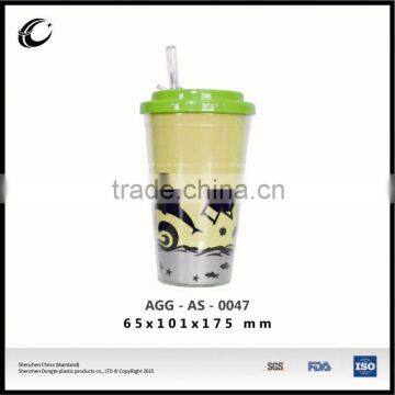 China suppliers plastic travel coffee cup acrylic starbucks mug