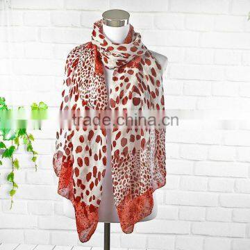 Hot Sale Lady fashion scarf custom digital print scarf From Real Scarf Factory