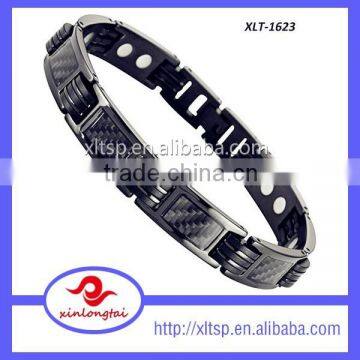 2016 Hottest Silicone Rubber Ball Wristband Bracelet Blood Pressure Magnetic Bracelet photo-3