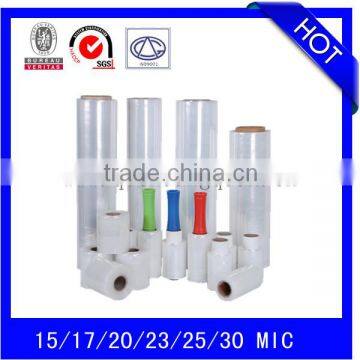 500mm x 23mic x 200m Clear Hand Wrap LLDPE Stretch Film Price