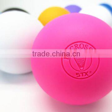 New Invention Colorful Logo Engraved Lacrosse Ball for Fitness Massage photo-3