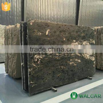 customer size black gold pattern granite slabs for sale