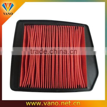 High Performance Universal Red Paper Motorcycle Air Filter