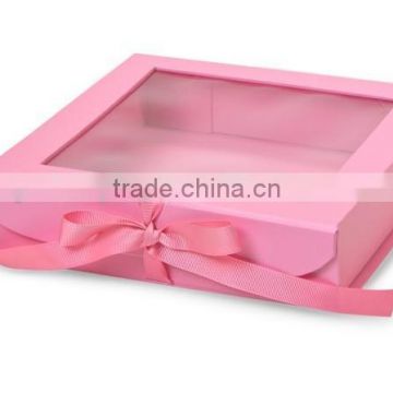 Trendy cardboard gift appapel box/wholesale gift box/dress shirt box