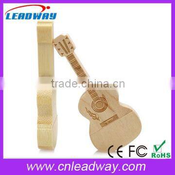 Top Selling Gadgets Wooden or Bamboo Guitar Usb Flash Drives, Pendrive 8gb 16gb