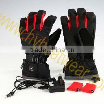 Winter Outdoor Sports Leather Thermal Ski Gloves