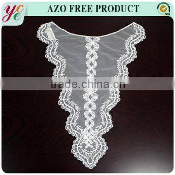 High quality laydies polyester mesh collar lace