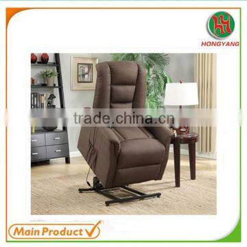 Microfiber Remote control Lift recliner chair sofa electric lift chair HY-S8237