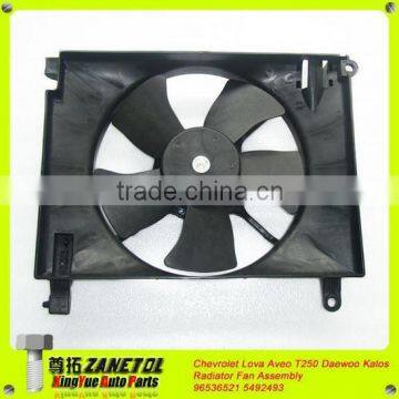 Auto Radiator Fan Assembly 96536521 5492493 CHEVROLET AVEO LOVA