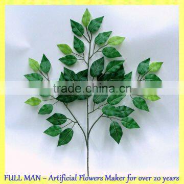 Wholesale Artificial Foliage H24.5" Green Artificial Ficus Leaves