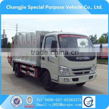 Foton garbage compactor truck for sale in India,sinotruck JAC Dongfeng garbage compactor truck supplier