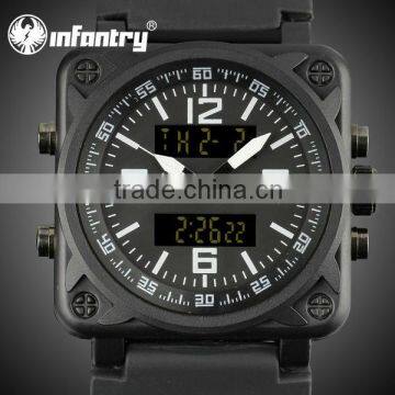 INFANTRY Men's Chronograph Quartz Silicone Wrist Watch photo-4