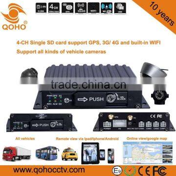 Mobile Digital Video Recorder/3g& 4ch Mdvr with certificate CE,FCC,ROHS