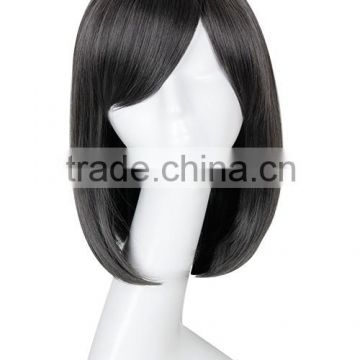 fashion natural black short bob hair wigs