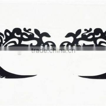 fashionable eyelash extensions paper lashes stickers with Halloween