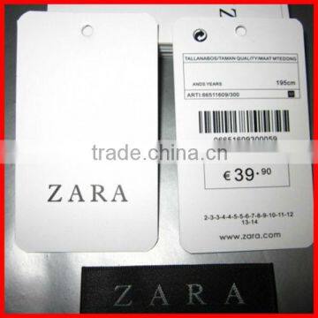 White Paper Clothes Tags And Labels Design