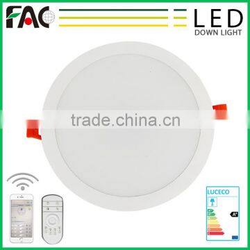 12W Hot sale extra thin smart diammable ceiling light modern