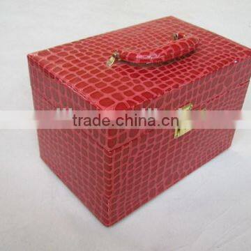 Best quality best selling leather cosmetic storage box