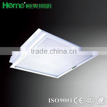 Fluorescent light fixture plastic cover