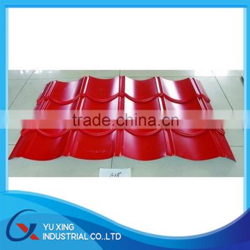 high strength alumzinc prepainted galvanized corrugated steel