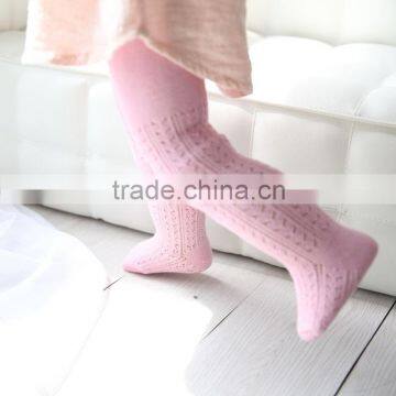 Manufacturing Super Warm Low Price 100% Cotton Knit Children Tube Tight Cotton Pantyhose photo-3
