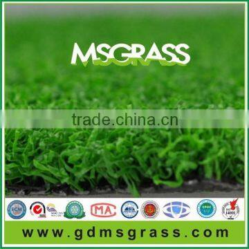 2015 new style curved monofilament cricket grass tile floor grass