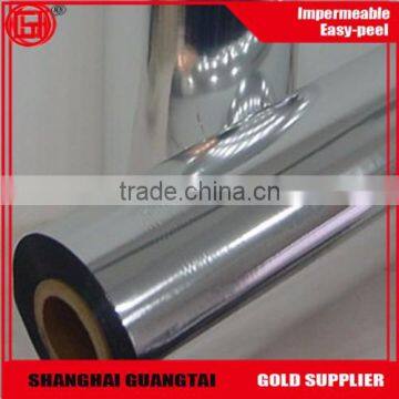 18 micron metallized pet film with customer order