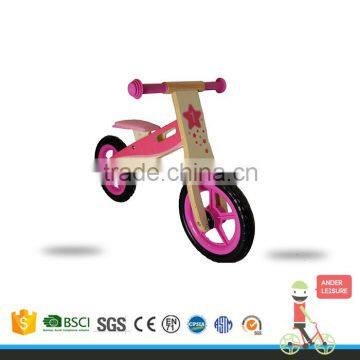 2016 best wooden balance bike for 3-5 year learning bike first bike walker for baby first bike