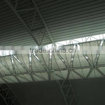 Hyperbolic and Decorative Grade A Firepoof PTFE Coated Tensile Fabric Architecture Ceiling in Airport From China Supplier photo-3