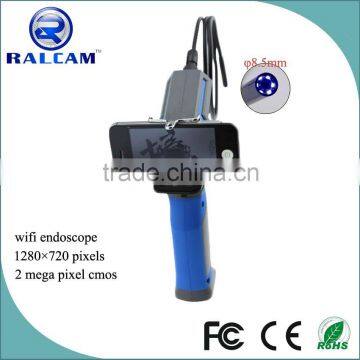 IP67 six adjustable High-intensity LED iPad iPhone wireless endoscope