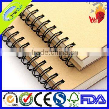 cheap A5 customized kraft notebook