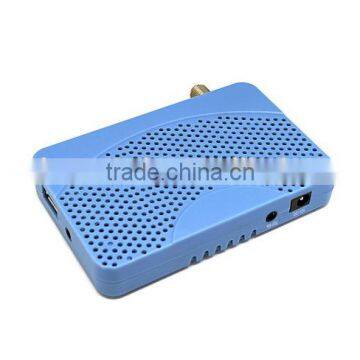 Small Plastic 1080P HD 550MHz Mini DVB S2 Satellite Decoder