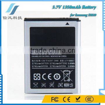 3.7V 1350mAh Li ion Phone Battery for Samsung S5830 Battery