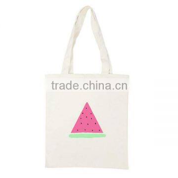 100% Recycled Handled Style Canvas Shopping Bag With no Gusset