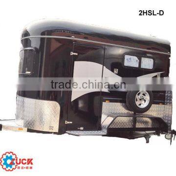 Deluxe 2 horse float for australia (model: 2HSL-D)