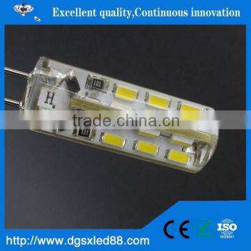 led lamp g4 64 smd 3014 & g4 silica gel 2600-7000K3 Years warranty (CE, RoHS)