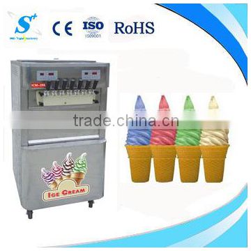 Speed cooling 2014 mobile food cart with frozen yogurt machine price (ICM-T395)