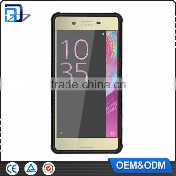 2016 Trending Products 2 in 1 PC+TPU Hybird Armor Rugged Case Cover for Sony Xperia X With Stand Mobile Phone Accessories photo-2