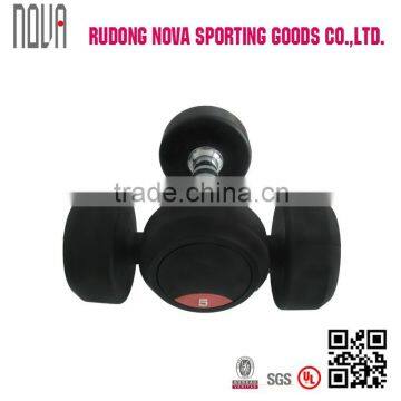 Rubber Round Dumbbells