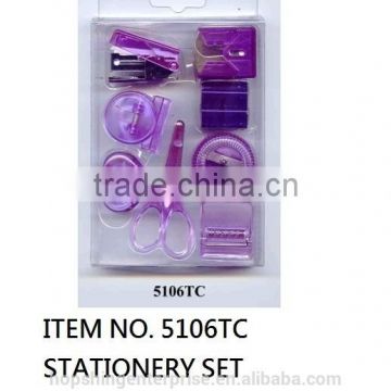 Mini Stationery set in transparent color