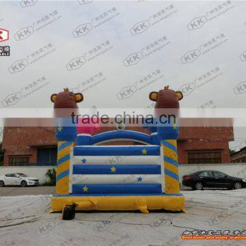 Graduation And Birthday Parties Animal Zoo Pvc Inflatable Castle For fun playing