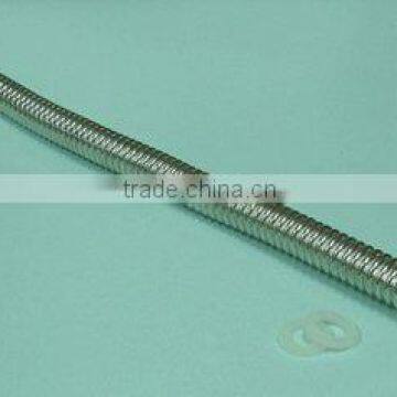 High Quality Taiwan made 304 stainless steel braided water tube hose