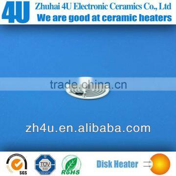 Newest Mini Ceramic Heater Disk Using in Electronic charcoal