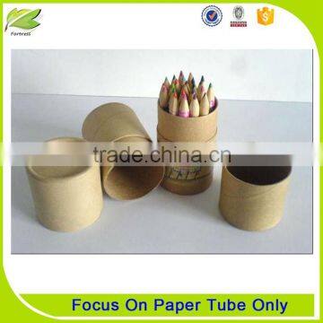 round carboard pen container