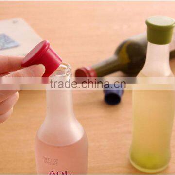 Wholesale Soft Bottle Cork With Customer Logo Silicone Bottle Stopper photo-3