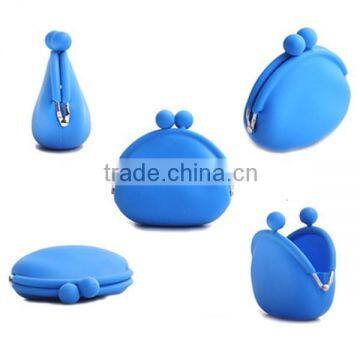 Bulk wholesale silicone rubber change purse with cute mix designs silicone rubber change purse